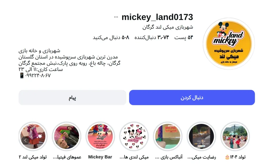 میکی لند گرگان
