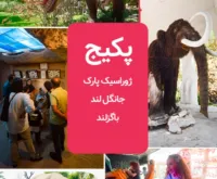 پکیج تخفیف دار ( ژوراسیک پارک، جانگل لند و باگزلند )